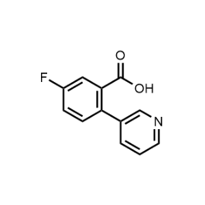 5-Fluoro-2-(pyridin-3-yl)benzoic acid|CS-0597429