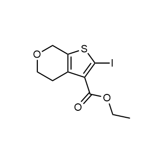 Ethyl 2-iodo-4,7-dihydro-5H-thieno[2,3-c]pyran-3-carboxylate|CS-0597455