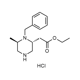 Ethyl 2-((2R,6R)-1-benzyl-6-methylpiperazin-2-yl)acetate hydrochloride|CS-0597523