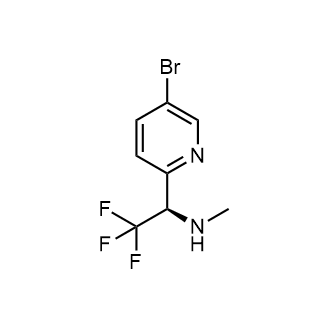 (R)-1-(5-Bromopyridin-2-yl)-2,2,2-trifluoro-N-methylethan-1-amine|CS-0597531