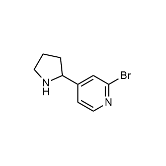 2-Bromo-4-(pyrrolidin-2-yl)pyridine|CS-0597807