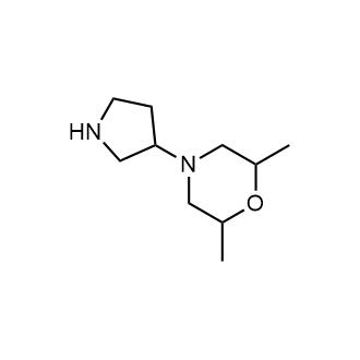 2,6-Dimethyl-4-(pyrrolidin-3-yl)morpholine|CS-0597924
