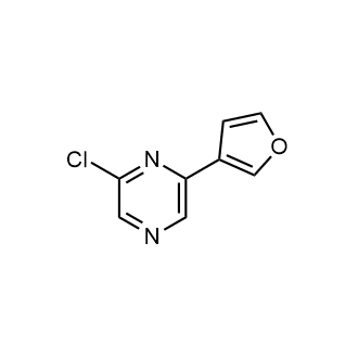 2-Chloro-6-(furan-3-yl)pyrazine|CS-0597949