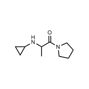 2-(Cyclopropylamino)-1-(pyrrolidin-1-yl)propan-1-one|CS-0597967