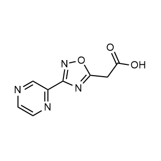 2-(3-(Pyrazin-2-yl)-1,2,4-oxadiazol-5-yl)acetic acid|CS-0598023