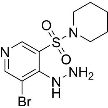 3-Bromo-4-hydrazinyl-5-(piperidin-1-ylsulfonyl)pyridine|CS-0598167