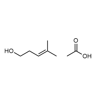 Acetic acid compound with 4-methylpent-3-en-1-ol 1:1|CS-0598199