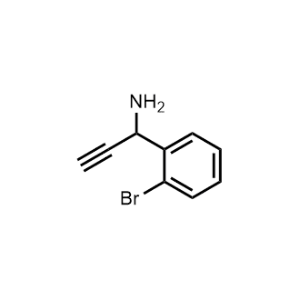 1-(2-Bromophenyl)prop-2-yn-1-amine|CS-0598256
