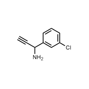 1-(3-Chlorophenyl)prop-2-yn-1-amine|CS-0598260