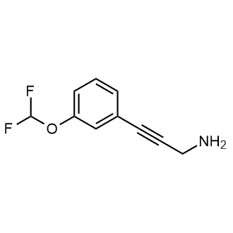 3-(3-(Difluoromethoxy)phenyl)prop-2-yn-1-amine|CS-0598274
