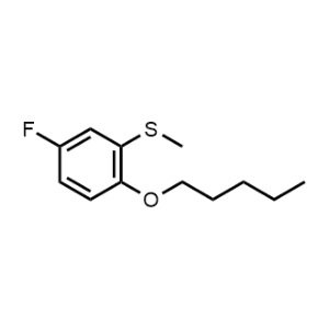 (5-Fluoro-2-(pentyloxy)phenyl)(methyl)sulfane|CS-0598461