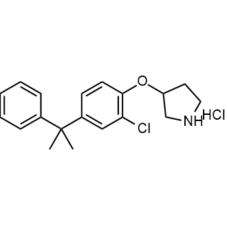3-(2-Chloro-4-(2-phenylpropan-2-yl)phenoxy)pyrrolidine hydrochloride|CS-0598495