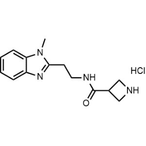 N-(2-(1-methyl-1H-benzo[d]imidazol-2-yl)ethyl)azetidine-3-carboxamide hydrochloride|CS-0599035