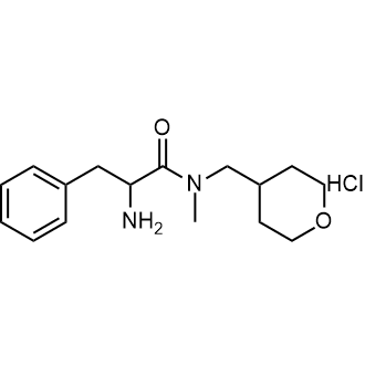 2-Amino-N-methyl-3-phenyl-N-((tetrahydro-2H-pyran-4-yl)methyl)propanamide hydrochloride|CS-0599129