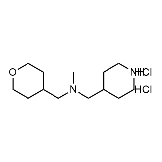 N-methyl-1-(piperidin-4-yl)-N-((tetrahydro-2H-pyran-4-yl)methyl)methanamine dihydrochloride|CS-0599151