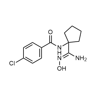(Z)-4-chloro-N-(1-(N'-hydroxycarbamimidoyl)cyclopentyl)benzamide|CS-0599247