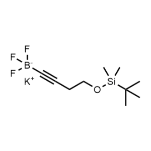 Potassium (4-((tert-butyldimethylsilyl)oxy)but-1-yn-1-yl)trifluoroborate|CS-0599407