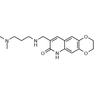 8-(((3-(Dimethylamino)propyl)amino)methyl)-2,3-dihydro-[1,4]dioxino[2,3-g]quinolin-7(6H)-one|CS-0599409