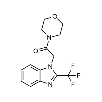 1-Morpholino-2-(2-(trifluoromethyl)-1H-benzo[d]imidazol-1-yl)ethan-1-one|CS-0599510