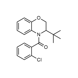 (3-(Tert-butyl)-2,3-dihydro-4H-benzo[b][1,4]oxazin-4-yl)(2-chlorophenyl)methanone|CS-0599520