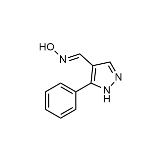 (E)-5-phenyl-1H-pyrazole-4-carbaldehyde oxime|CS-0599658