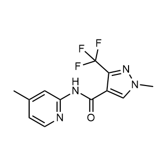 1-Methyl-N-(4-methylpyridin-2-yl)-3-(trifluoromethyl)-1H-pyrazole-4-carboxamide|CS-0599670