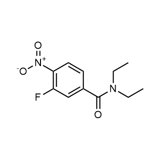 N,N-diethyl-3-fluoro-4-nitrobenzamide|CS-0599673