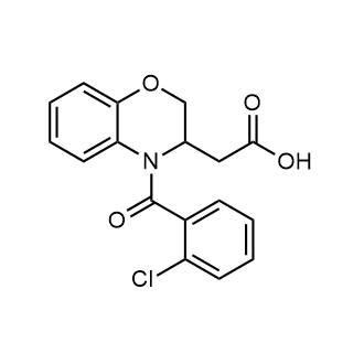 2-(4-(2-Chlorobenzoyl)-3,4-dihydro-2H-benzo[b][1,4]oxazin-3-yl)acetic acid|CS-0599731