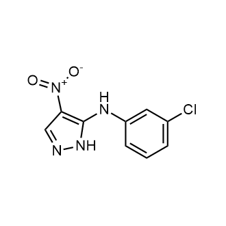 N-(3-chlorophenyl)-4-nitro-1H-pyrazol-5-amine|CS-0599819