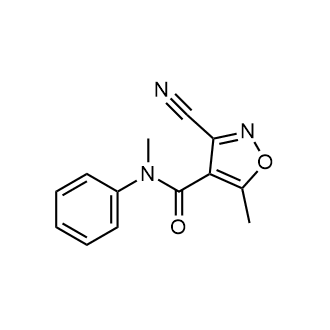 3-Cyano-N,5-dimethyl-N-phenylisoxazole-4-carboxamide|CS-0599830