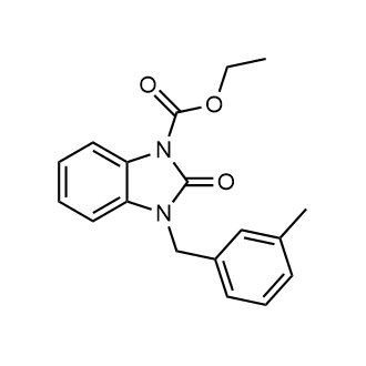 Ethyl 3-(3-methylbenzyl)-2-oxo-2,3-dihydro-1H-benzo[d]imidazole-1-carboxylate|CS-0600062
