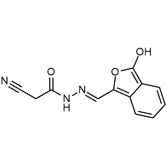 (E)-2-cyano-N'-((3-hydroxyisobenzofuran-1-yl)methylene)acetohydrazide|CS-0600261