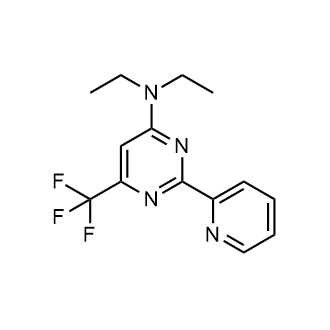 N,N-diethyl-2-(pyridin-2-yl)-6-(trifluoromethyl)pyrimidin-4-amine|CS-0600297