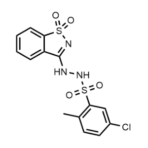 5-Chloro-N'-(1,1-dioxidobenzo[d]isothiazol-3-yl)-2-methylbenzenesulfonohydrazide|CS-0600602