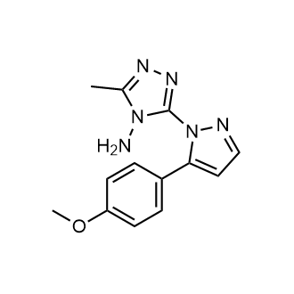 3-(5-(4-Methoxyphenyl)-1H-pyrazol-1-yl)-5-methyl-4H-1,2,4-triazol-4-amine|CS-0600618
