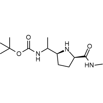 Tert-butyl (1-((2S,5R)-5-(methylcarbamoyl)pyrrolidin-2-yl)ethyl)carbamate|CS-0600945