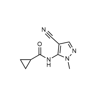 N-(4-cyano-1-methyl-1H-pyrazol-5-yl)cyclopropanecarboxamide|CS-0601181