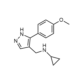 N-((5-(4-methoxyphenyl)-1H-pyrazol-4-yl)methyl)cyclopropanamine|CS-0601200