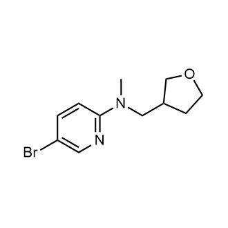 5-Bromo-N-methyl-N-((tetrahydrofuran-3-yl)methyl)pyridin-2-amine|CS-0601201