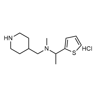 N-methyl-N-(piperidin-4-ylmethyl)-1-(thiophen-2-yl)ethan-1-amine hydrochloride|CS-0601202