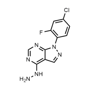1-(4-Chloro-2-fluorophenyl)-4-hydrazinyl-1H-pyrazolo[3,4-d]pyrimidine|CS-0601212