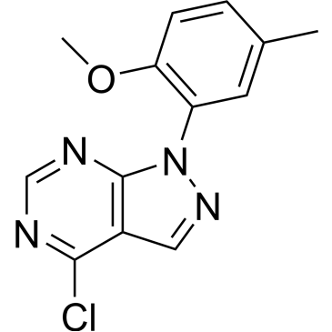 4-Chloro-1-(2-methoxy-5-methylphenyl)-1H-pyrazolo[3,4-d]pyrimidine|CS-0601214