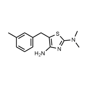 N2,N2-dimethyl-5-(3-methylbenzyl)thiazole-2,4-diamine|CS-0601276