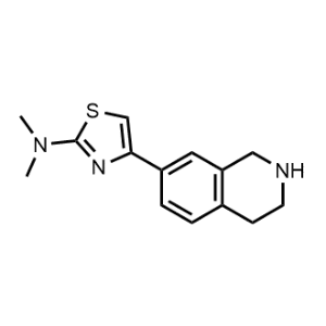 N,N-dimethyl-4-(1,2,3,4-tetrahydroisoquinolin-7-yl)thiazol-2-amine|CS-0601298