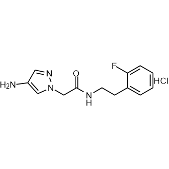 2-(4-Amino-1H-pyrazol-1-yl)-N-(2-fluorophenethyl)acetamide hydrochloride|CS-0601313
