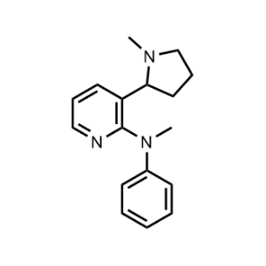 N-methyl-3-(1-methylpyrrolidin-2-yl)-N-phenylpyridin-2-amine|CS-0601506