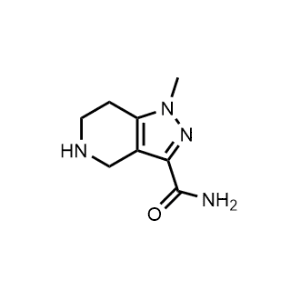 1-Methyl-4,5,6,7-tetrahydro-1H-pyrazolo[4,3-c]pyridine-3-carboxamide|CS-0601536