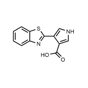 4-(Benzo[d]thiazol-2-yl)-1H-pyrrole-3-carboxylic acid|CS-0601604