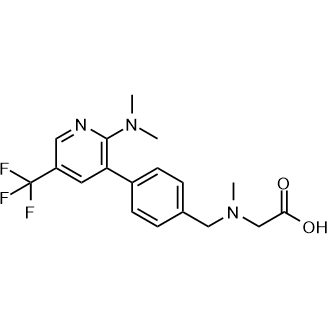 N-(4-(2-(dimethylamino)-5-(trifluoromethyl)pyridin-3-yl)benzyl)-N-methylglycine|CS-0601628
