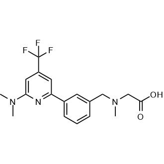 N-(3-(6-(dimethylamino)-4-(trifluoromethyl)pyridin-2-yl)benzyl)-N-methylglycine|CS-0601629